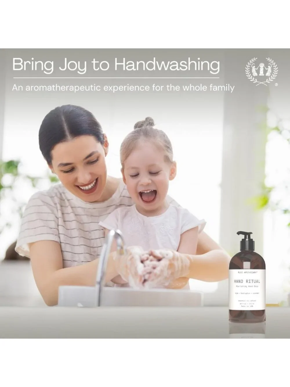 Aromatic Nourishing Hand Soap - Aloe, Eucalyptus & Lavender - 16 oz, 2 Pack